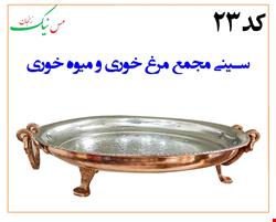 سینی مجمع میوه خوری و مرغ خوری